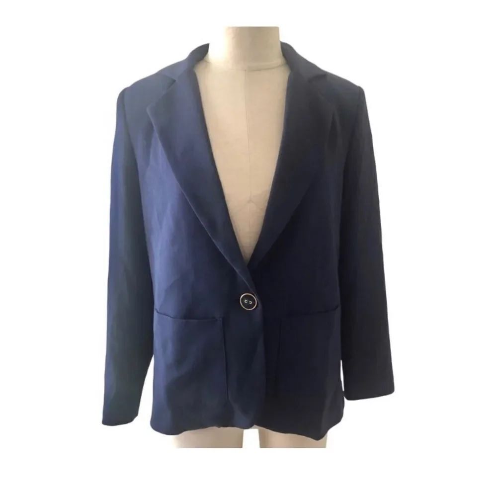 Draper’s and Damon’s navy sleeve blazer SP - Picture 2 of 10